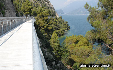 Radweg Limone - Riva del Garda