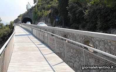 Limone - Riva del Garda cycle path