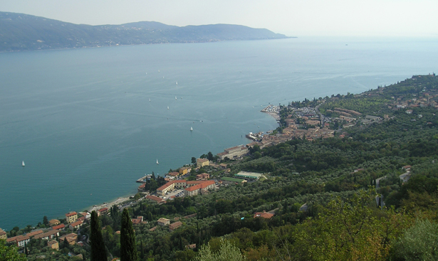 Romantic hotel on Lake Garda