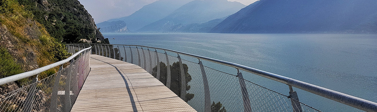 Hotel für Radweg Limone - Riva del Garda