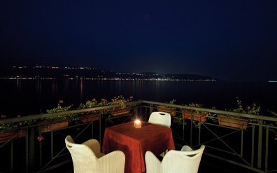 Romantic hotel on Lake Garda