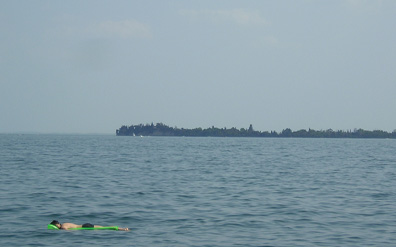 Romantic hotel on Lake Garda